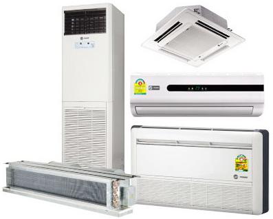ประเภทของเครื่องปรับอากาศ