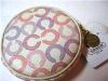 COACH WAVERLY ROUND COIN PURSE 44465