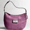 กระเป๋า COACH KRISTIN VIOLET LEATHER POUCH 43723