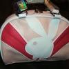 PLAYBOY PINK WHITE PURSE