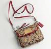 ==ขายแล้วค่ะ==กระเป๋าสะพายข้าง COACH POPPY RED ADMIRER CROSSBODY 44873