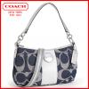 กระเป๋าสะพาย COACH POPPY DENIM CROSSBODY BAG 17439 - SILVER
