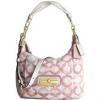 กระเป๋า COACH KRISTIN SEQUIN OP ART POENY HOBO 16791