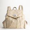 กระเป๋าเป้ COACH POPPY SATEEN LUREX KHAKI BACKPACK 16696