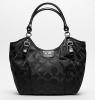 กระเป๋าสะพายรุ่นใหม่COACH MADISON SATEEN BLACK ABIGAIL HANDBAG 18648