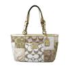 กระเป๋าสะพาย COACH SIGNATURE PATCHWORK GALLERY GOLD TOTE 19047