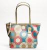 กระเป๋าสะพาย COACH SIGNATURE SNAPHEAD TOTE BAG 19196