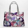 กระเป๋าสะพาย COACH POPPY MONTAGE MULTI-COLOR TOTE 17929