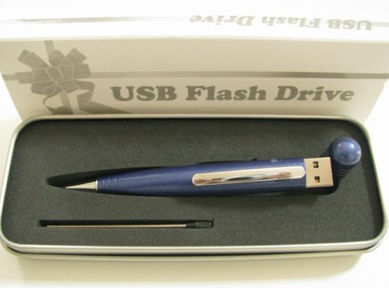 Mini USB Pen 8GB - blue - คลิกที่นี่เพื่อดูรูปภาพใหญ่
