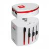 Adapter แปลงไฟฟ้า - World Travel Adapter2 with USB charger (1300W)