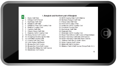 Thailand Golf Course Player’s Guide