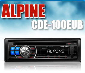 Alpine CDE-100EUB (ของหมดค่ะ) - คลิกที่นี่เพื่อดูรูปภาพใหญ่