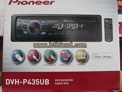 Pioneer DVH-P435UB  DVD Player - คลิกที่นี่เพื่อดูรูปภาพใหญ่
