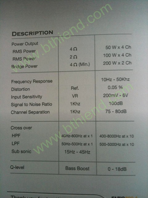 MONITOR PRECISION FABIO 800.4 - คลิกที่นี่เพื่อดูรูปภาพใหญ่