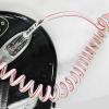 Coil Cable, Clasisc Black/White Color หัวตรง/หัวงอ 90 ความยาว 30 ฟุต BC-25CCMRW