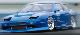 yokomo body   180SX  1/10th Scale Nissan 180SX Drift Body