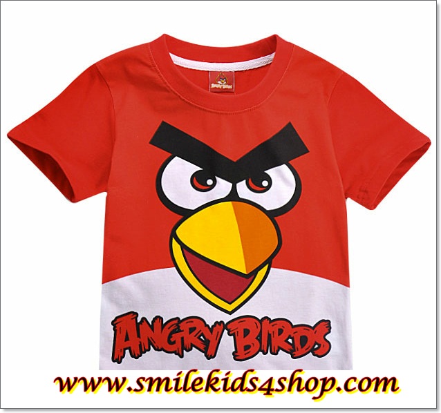 เสื้อ Angry Birds ผ้า cotton (Import)