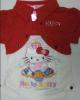 (สินค้าแลกซื้อ) เสื้อยืด Hello Kitty ลายน่ารักสุดๆ มีเสื้อกั๊กในตัวเดียวกัน ใส่สบาย