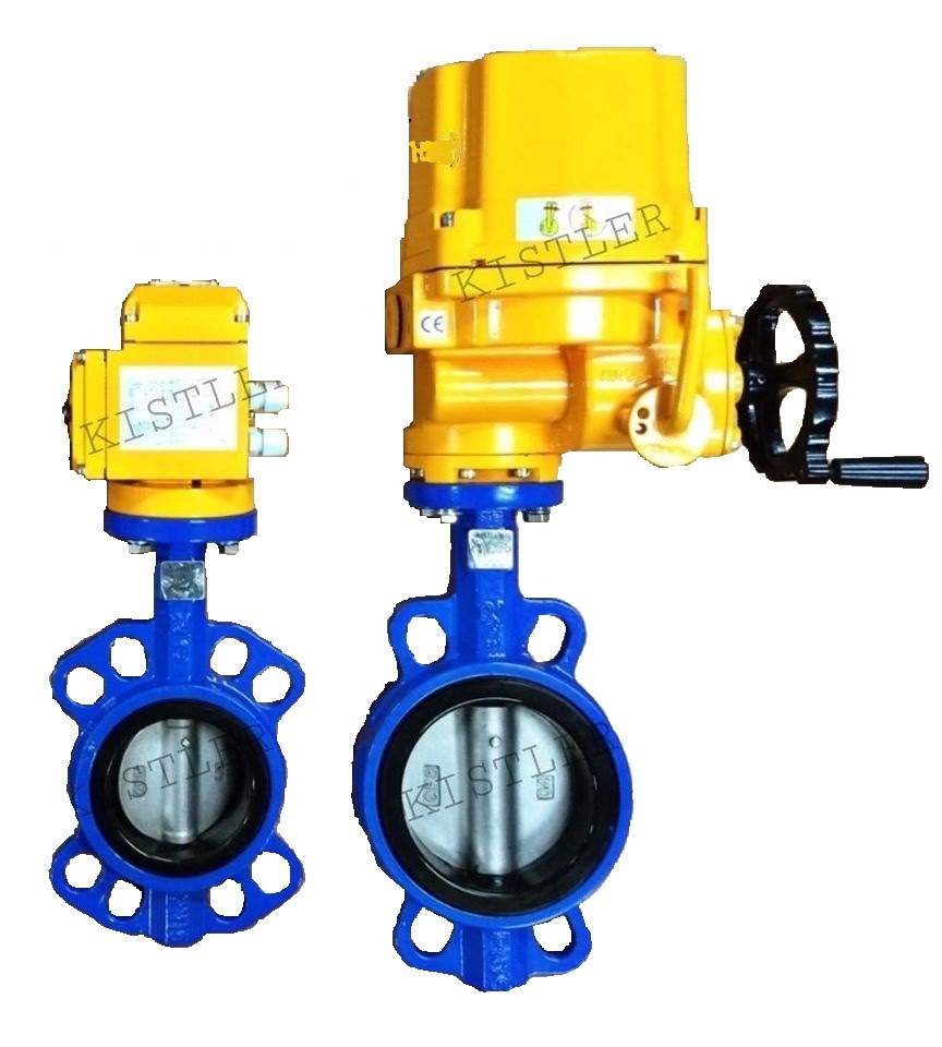 KISTLER BUTTERFLY VALVE + ELECTRIC ACTUATOR รุ่น BFV-EA # 7386071