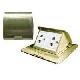 Brass, HACO-T&J Deco Series, Square ( 120x120 mm.