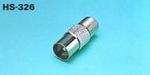 หัว RCAตัวเมีย ท้าย เอฟ.ไทด์ตัวเมีย RG6