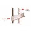 Cable Tray 7.55 cm.(w) for Cable run (XX=27U)
