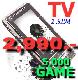 (A-528)TV Phone มือถือดูทีวีฟรี+จอใหญ่3.0นิ้ว+กล้อง5MP.+2ซิม+5,000เกมส์+มีขาตั้งดูทีวีได้