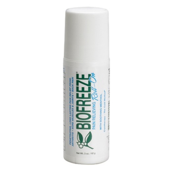 ลูกกลิ้งบรรเทาอาการปวดสูตรเมนทอล Biofreeze 3oz. MADE IN USA