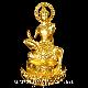 บูชา จตุคามรามเทพ รุ่นเจ้าสัวยุค8 เนื้อเททองนำฤกษ์(ทองเหลืองขัดเงาปิดทอง) สูง21นิ้ว หมายเลข14