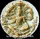 จตุคามรามเทพ เนื้อขาวปัดทองฝังตะกรุด รวยนิรันดร์