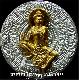 เหรียญนำฤกษ์จตุคามรามเทพ รุ่น เจ้าสัวยุค8 ขนาด5.5ซม.เนื้อเงิน หน้ากากทองคำแท้