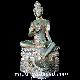 บูชาพระเทวราชโพธิสัตว์ จตุคามรามเทพ ขนาด7 คูณ 14นิ้ว เนื้อสนิมเขียว รุ่นมีวาสนา