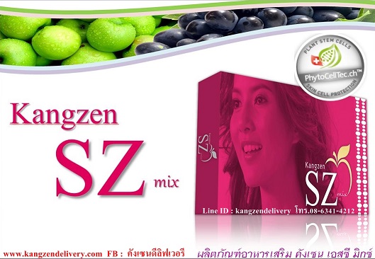 ผลิตภัณฑ์อาหารเสริม คังเซน เอสซี มิกซ์ ( KANGZEN SZ MIX )