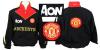 เสื้อแจ็คเก็ตสโมสรแมนเชสเตอร์ ยูไนเต็ด AON สีดำ-คอแดง
