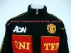 เสื้อแจ็คเก็ตสโมสรแมนเชสเตอร์ ยูไนเต็ด AON สีดำ-คาดแดง