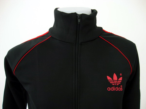เสื้อวอร์ม Adidas สีดำ-แดง - คลิกที่นี่เพื่อดูรูปภาพใหญ่