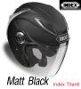 หมวกกันน็อคIndex helmetอินเด็กซ์  รุ่น Titan6 สีดำด้าน