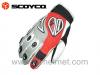 ถุงมือ Scoyco ถุงมือ Scoyco รุ่นmx12B  สีแดง