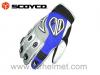 ถุงมือ Scoyco ถุงมือ Scoyco รุ่นmx12B  สีน้ำเงิน