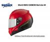 หมวกกันน็อค Shark รุ่น Shark RSR2 CARBON  สีมัน แดง + ลายคาร์บอนเคฟร่า size M