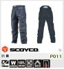 กางเกงขี่แข่งมอเตอร์ไซด์ Motorcycle Riding Pants Scoyco รุ่น P011 สีดำ