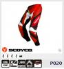 กางเกงวิบาก Scoyco racing motocross pant รุ่น P020 สีแดง