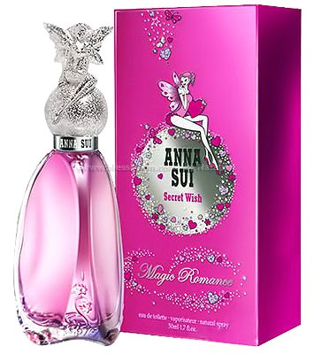 น้ำหอมขนาดทดลองผู้หญิง  anna sui Secret Wish Magic Romance 4ml