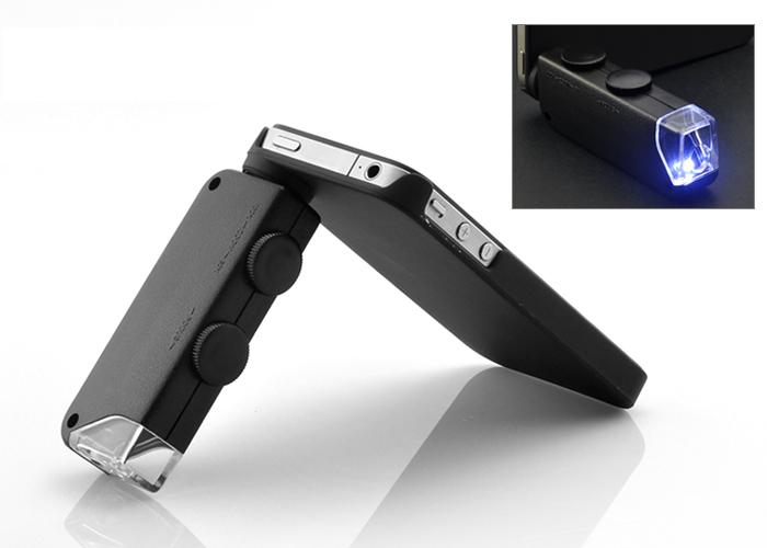 Digital Microscope for iPhone 4  4S (100X Magnification, Manual Zoom and Focus)