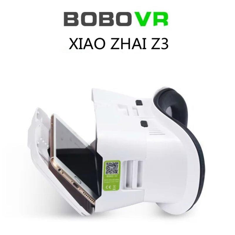 www.porkaa.com แว่นตาดูหนัง 3D สำหรับโทรศัพท์สมาร์ทโฟน ยี่ห้อ BOBO สีขาว