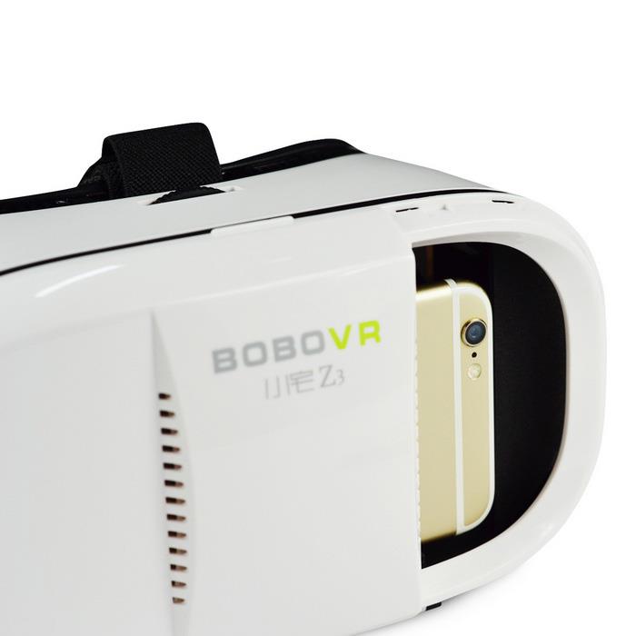 www.porkaa.com แว่นตาดูหนัง 3D สำหรับโทรศัพท์สมาร์ทโฟน ยี่ห้อ BOBO สีขาว