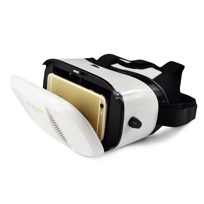 www.porkaa.com แว่นตาดูหนัง 3D สำหรับโทรศัพท์สมาร์ทโฟน ยี่ห้อ BOBO สีขาว