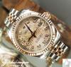 Rolex Lady Pink gold หน้าคอมชมพูฝังเพชร