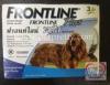 Frontline Plus สำหรับกำจัดหมัด ไข่หมัด และเห็บ ชนิดหยดหลัง สำหรับสุนัขน้ำหนัก 10-20 kg.