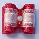 Length 1 2/8", Width 1" Dog Show Bow(Set 5,Dark Red)